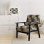 Fauteuil d'appoint rembourré Botanical Damask Haven