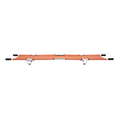 Foldable Stretcher Portable Medical Stretcher Aluminum Alloy Emergency Patient Transport Stretcher for Rescue and First Aid Use