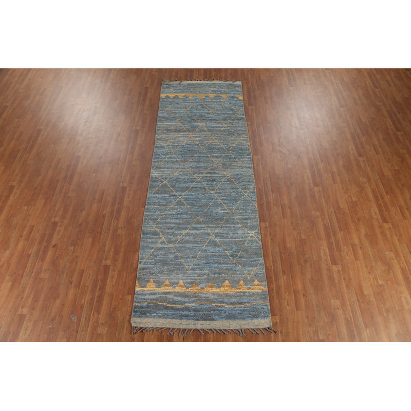 Tapis de couloir oriental marocain Trellis