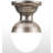 Haldeman Glass Flush Mount