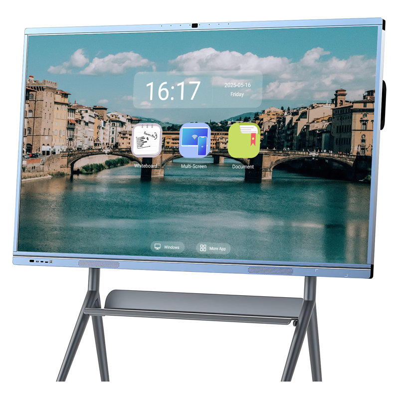 JYXCN Interactive Smart Board - OK Touch Screen Digital Display for Lecture Halls, 58.37" H x 34.8" L x 40.94" W