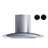 30" 400 CFM Convertible Wall Mount Range Hood in Stainless Steel With Filter Included