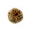 Wild Glamour Silk Circular Pillow Cover & Insert