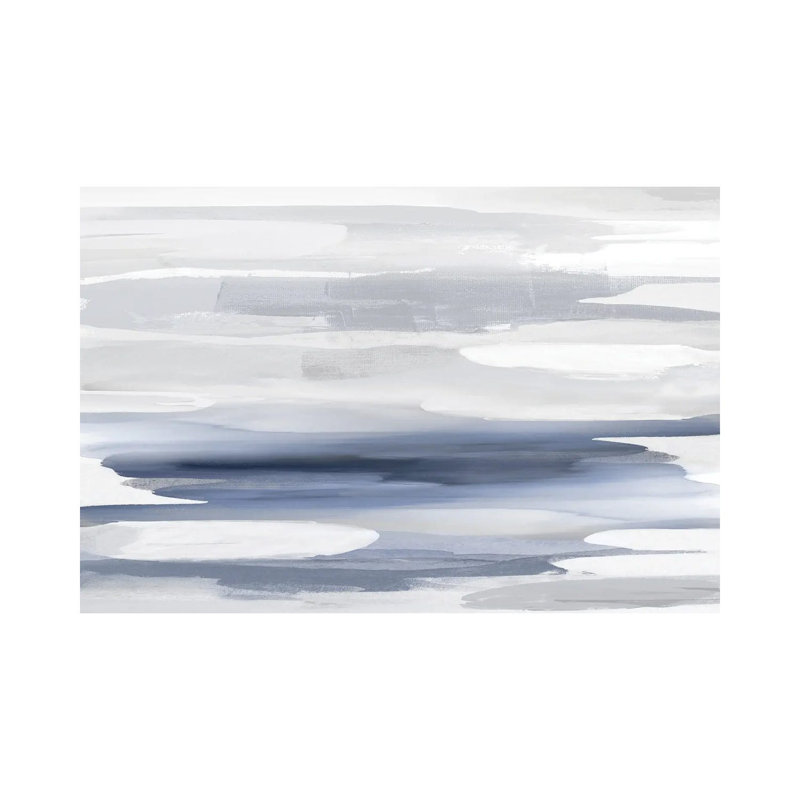Beyond in Blue 1 Piece Wrapped Canvas Wall Art, 152.5 cm H x 101.5 cm W