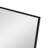 22.2'' Glass Top Console Table