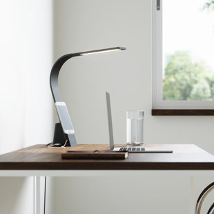 Lampe de travail Lux Brooklyn, aluminium brossé