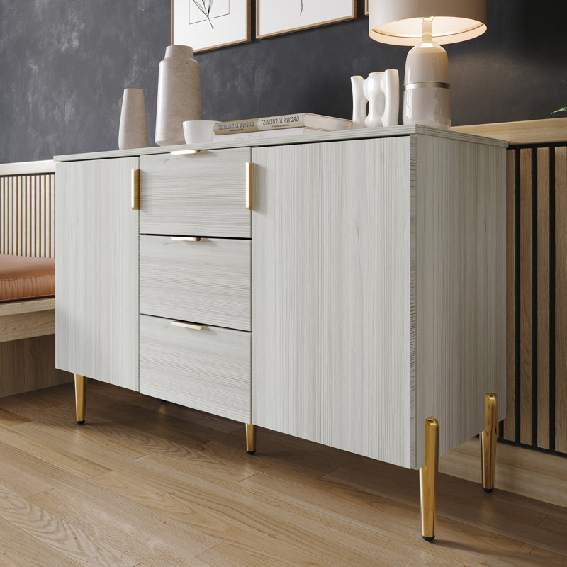 Tiegen 45.16'' Sideboard, Light Gray