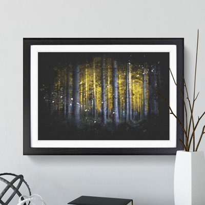 Sunlight Forest Vol.4 Paint Splash - Picture Frame Graphic Art