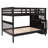 Stairway Bunk Bed With Versatile Storage And Guard Enhanced Rail