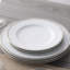 Ensemble de 4 assiettes à salade Noritake Whiteridge Platinum, 8 1/4 po
