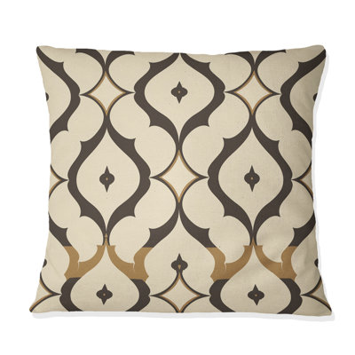 Trellis II - Glam Throw Pillow