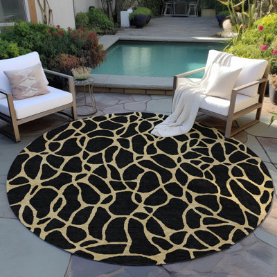  Tapis intérieur / extérieur lavable à la machine Chayden ACN1023