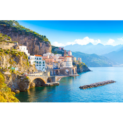 Amalfi Cityscape - Photographie sur toile tendue