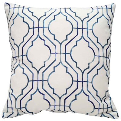 Biltmore Gate Geometric Cotton Throw Pillow