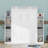 Full-Sized Murphy Wall Bed Featuring Built-In Shelving
