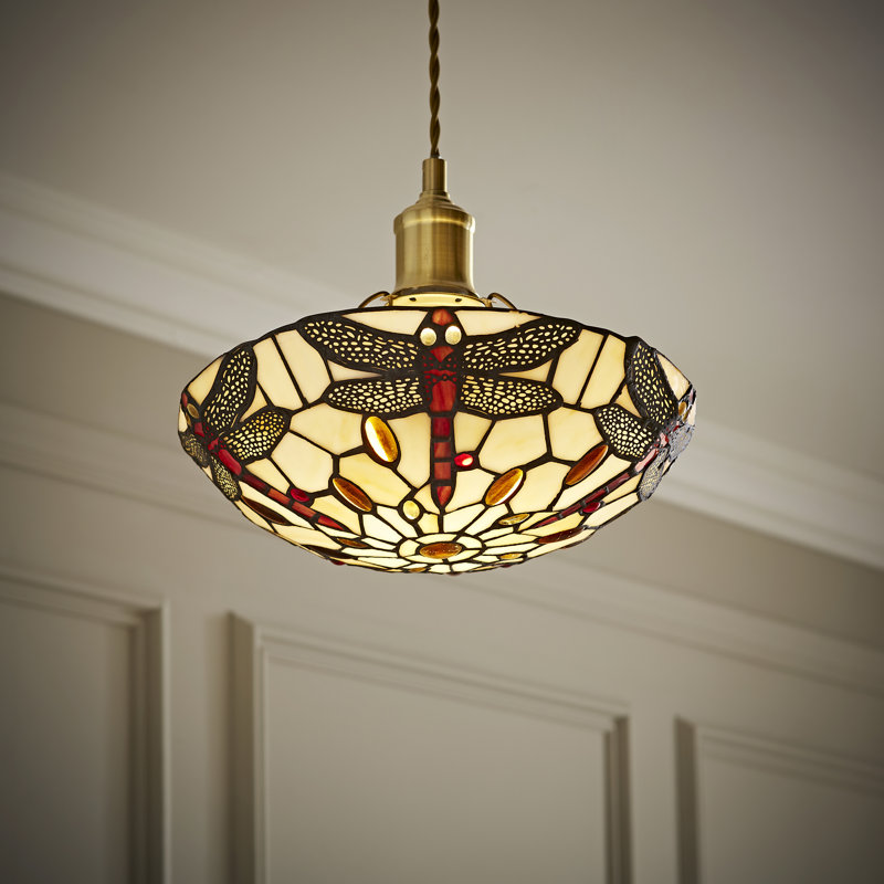 5.5cm H Glass Bowl Pendant Shade ( Clip On )