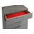 Oniskey 5-Drawer Chest Gray