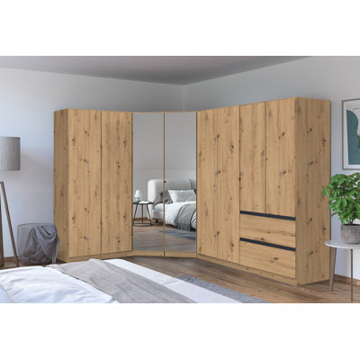 Wardrobe wardrobe set COSTA handle-less front, push-to-open