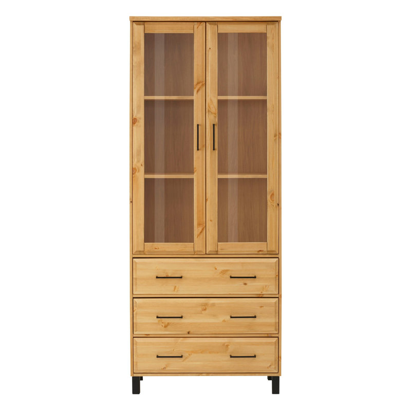 Braith Display Cabinet, Natural
