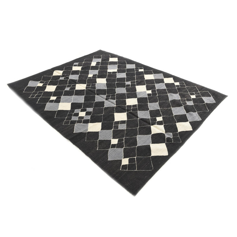Tapis noir Ponce