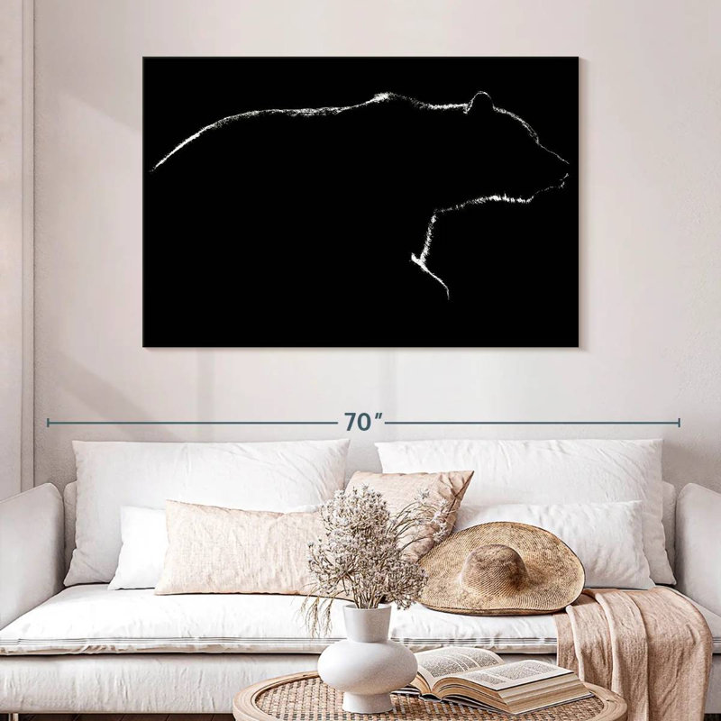 Brampt Bear Contour, 32" H x 48" W
