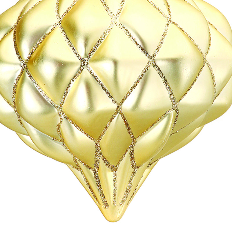 Jasna 6'' Solid Colour Finial Ornament