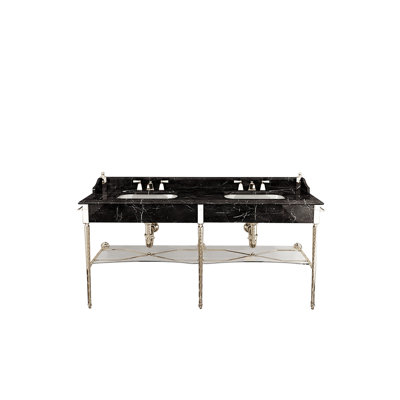 Madison Rectangular Dual Mount Bathroom Sink with Overflow