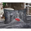 Drap-housse noir et blanc Ambesonne-106787450