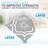 4 in. W x 4 in. L Fireplace Surround and Shower Peel and Stick Field Tile