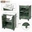 Meuble-lavabo moderne de 24 po de conception simple et élégante avec rangement à fermeture en douceur, tablette réglable, meuble-lavabo avec lavabo en céramique-21865598