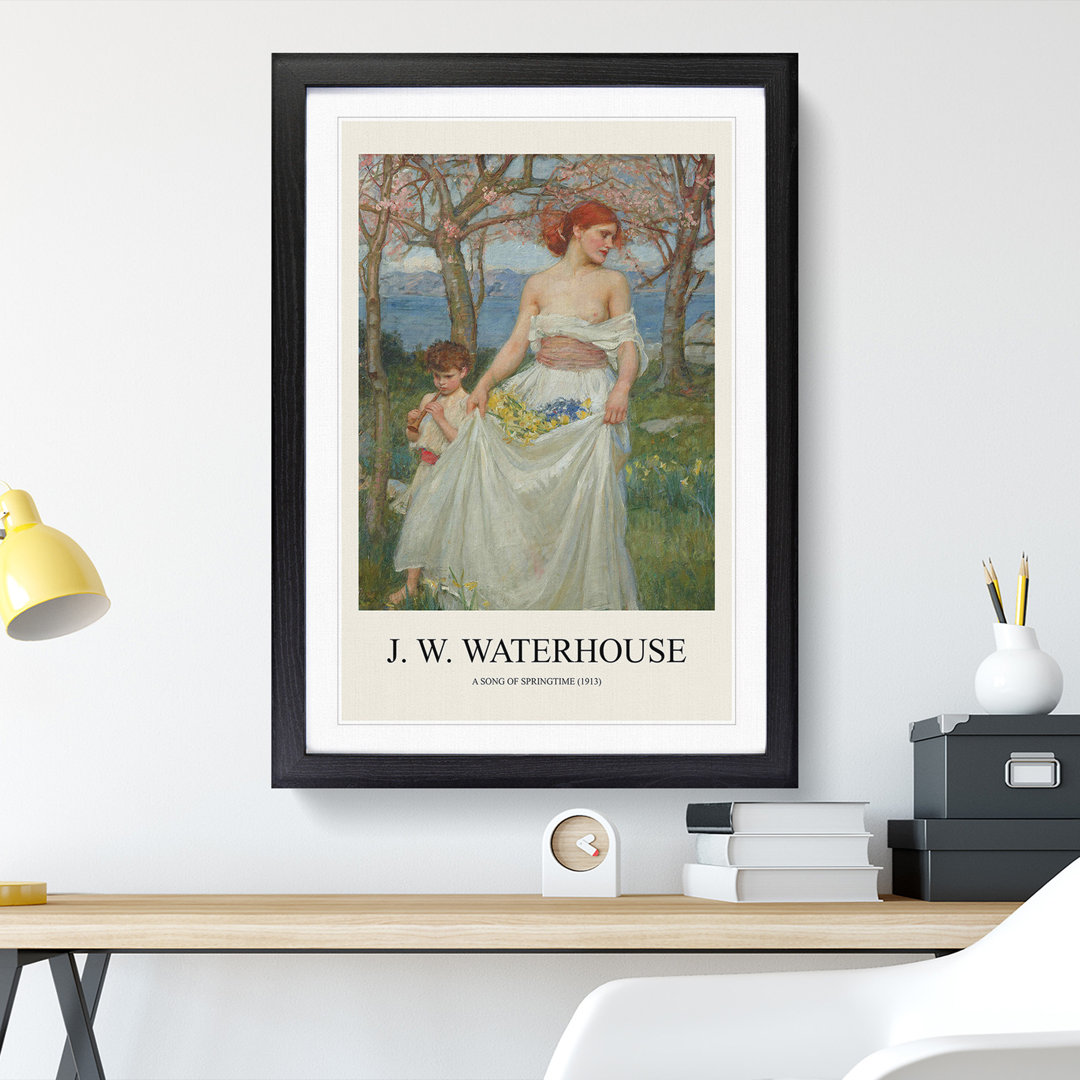A Song of Springtime by John William Waterhouse - Picture Frame Painting