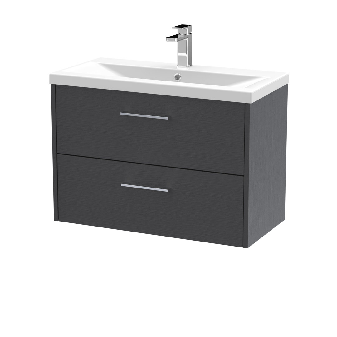 Juno 800mm Single Bathroom Vanity with Integrated Vitreous China Basin