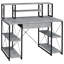 Bureau avec tablettes ouvertes et huche-1418362235