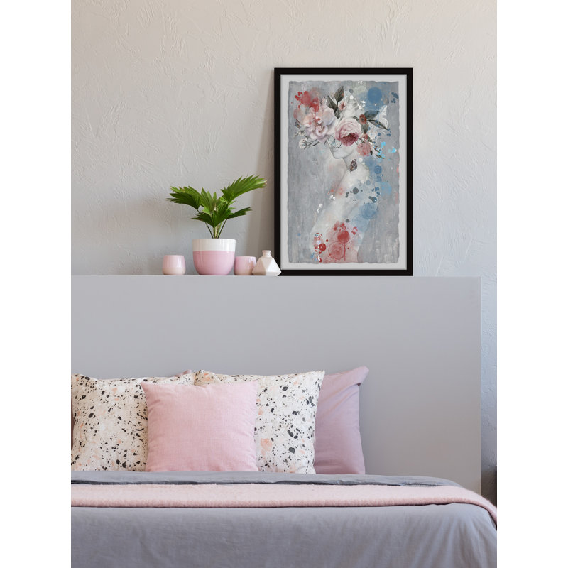 " Darling Be Daring " Painting Print, 12" H x 8" W x 1.5" D