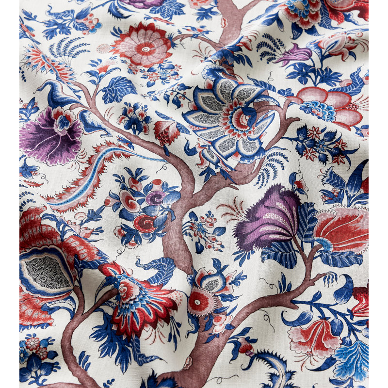 IMPRIMÉ MÉTROPOLITAN Palampore, Rouge multi