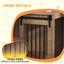 Meuble de cage pour chien Pawhut