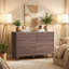 Commode double 6 tiroirs l 47,2 po-1978962331
