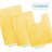 Aighan 3 Piece Ultra Soft and Absorbent Memory Foam Bath Rug Set with Non-Slip Backing-2026878481