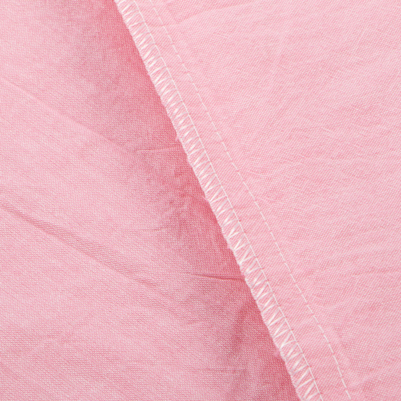  Taie d'oreiller en coton 500 fils, Rose, Taie d'oreiller taille très grand