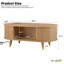 Oval Fluted Coffee Table