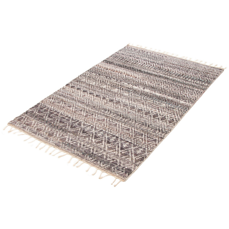 Tapis gris Tangier 5 pi 1 po x 8 pi 2 po