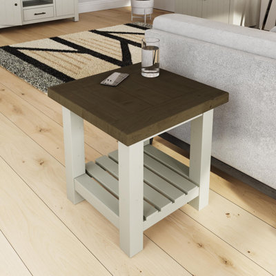 Brents End Side Table. Solid Wood