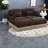 Modern Sofas, Leopard Chenille Modular Loveseat, Spacious Home Lounge