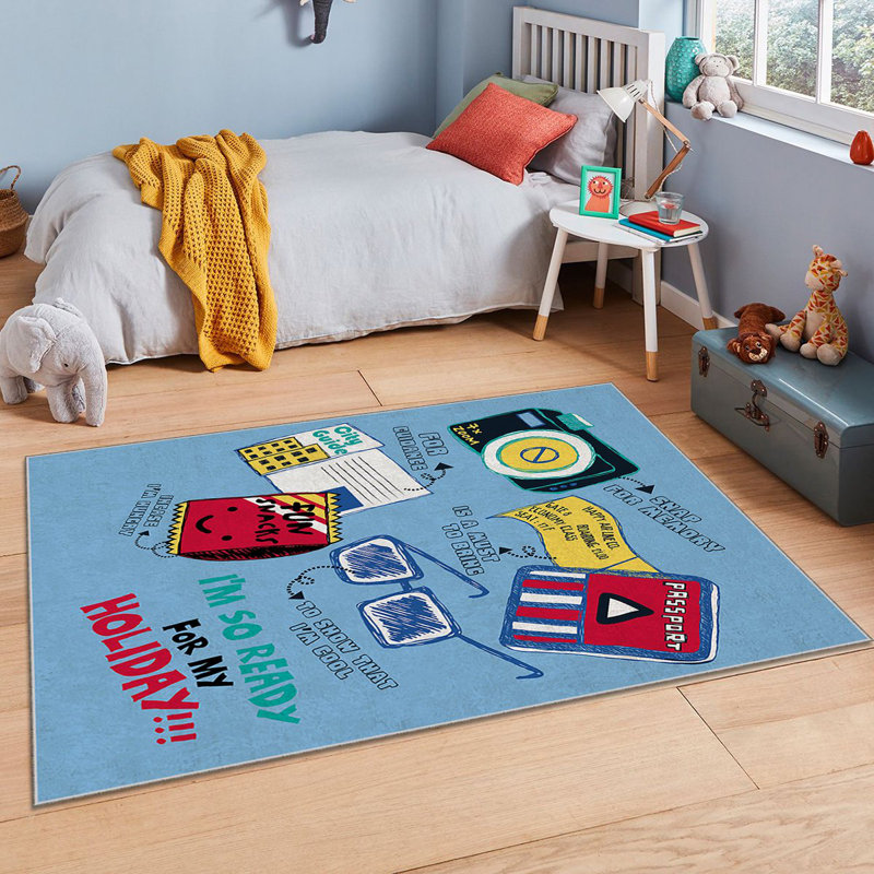 Tapis luxueux (2,6 x 4,6 pieds), 100% polyester, 740 g / m² | Tissu de velours doux, envers en feutre antidérapant, éponge stratifiée pour le confort | Antibactérien, lavable à la machine à 30 ° C | Élégante décoration intérieure