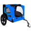 Chariot pour chien avec bicyclette, adapté aux petits et moyens animaux, cadre de chariot pliant facile, roue à dégagement rapide, plancher antidérapant, laisse intérieure-130637767-130637770