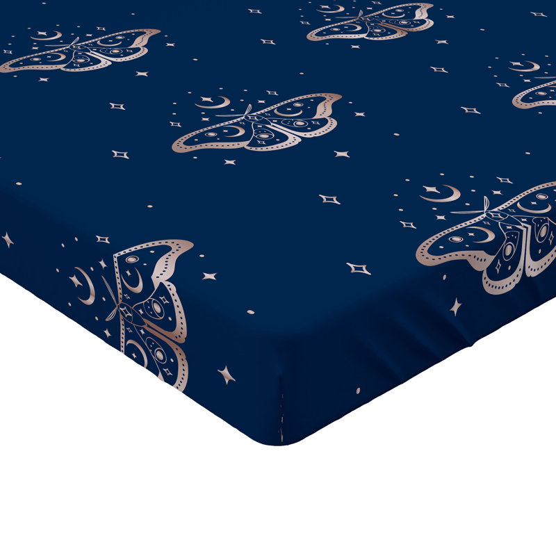Drap-housse Ambesonne Astrology Celestial Boho Moth, Drap-housse très grand californien