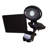 Black Solar Powered Integrated LED Spot Light