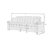 Cesella 83" Velvet Pillow Top Arm Convertible Sofa Bed with Storage-1449151186