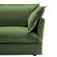 Housse à 2 places avec housse convertible, chenille, coussins moelleux, housse amovible de style élégant en chenille, siège confortable
