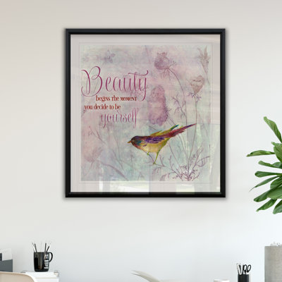 " Lavender Finch II "